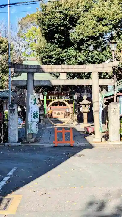 七社神社の鳥居