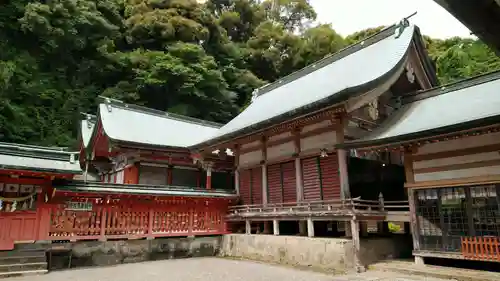 柞原八幡宮の本殿