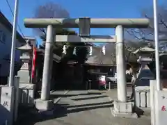 桜森稲荷神社の鳥居