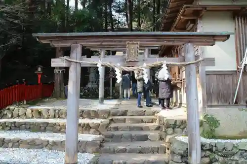 御髪神社の鳥居