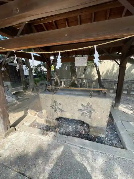 小垣江神明神社の手水舎