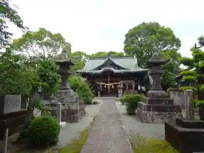 筑後乃国阿蘇神社の本殿・本堂