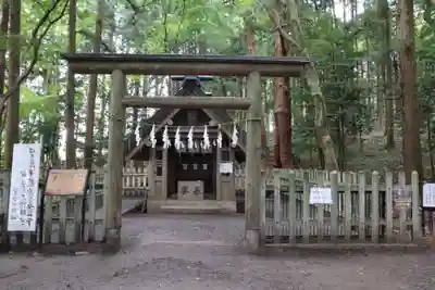 宝登山神社奥宮の鳥居