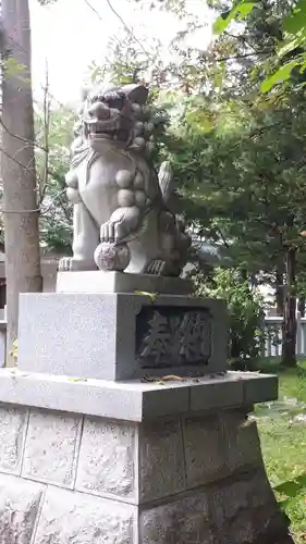 永山神社の狛犬