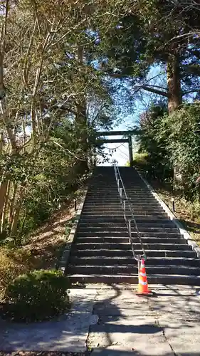 涌谷神社の鳥居