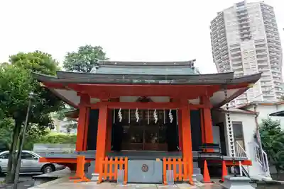 麻布氷川神社の本殿・本堂