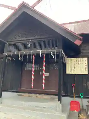 中の島神社の本殿・本堂