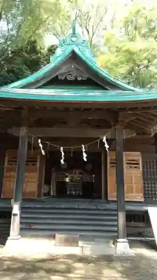 酒門神社の本殿・本堂