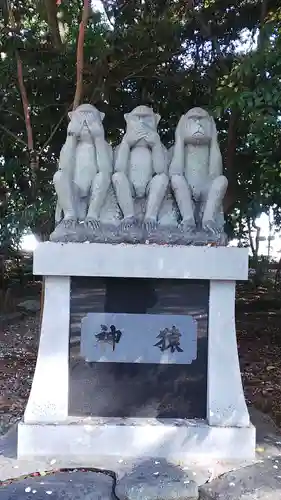 不乗森神社の狛犬