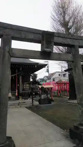 白山神社の鳥居