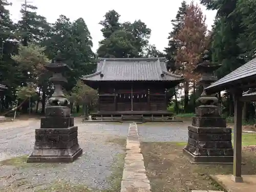 高虫氷川神社の本殿・本堂