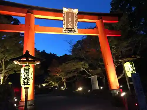 日吉大社の鳥居