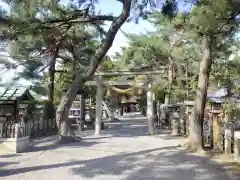 建部大社の鳥居