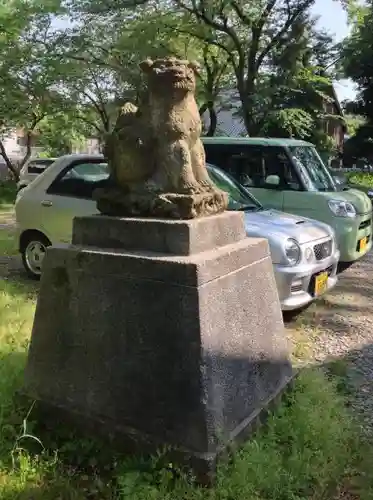 泉野菅原神社の狛犬