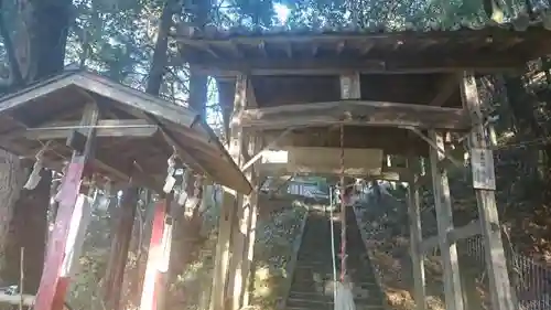 菅東山出世稲荷神社の山門・神門