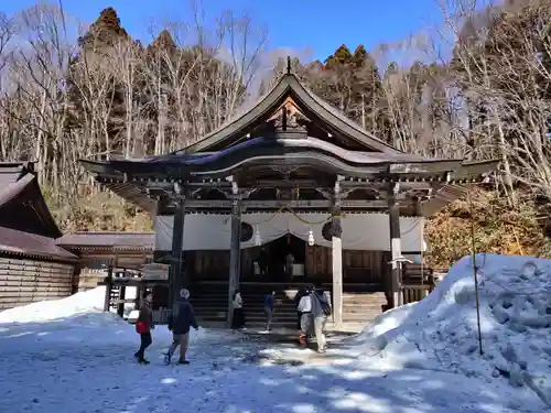 戸隠神社中社の本殿