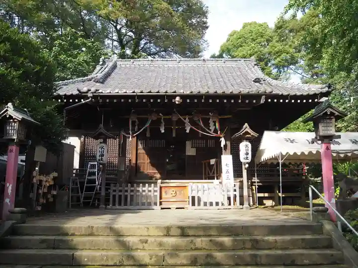 氷川台氷川神社の本殿・本堂