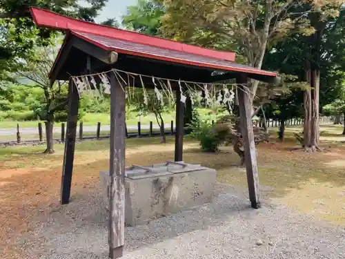 美国神社の手水