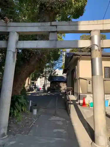 千勝浅間神社の鳥居