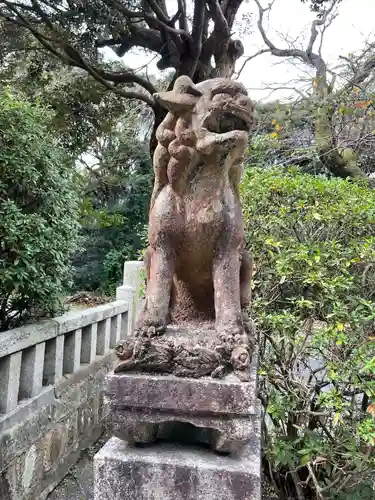 埴生神社の狛犬