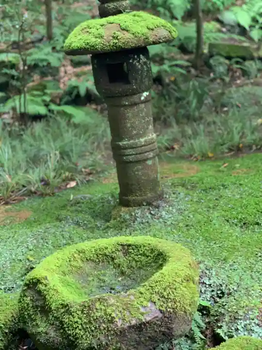 報国寺の手水舎