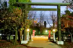 烈々布神社の鳥居