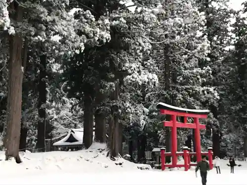 出羽神社(出羽三山神社)～三神合祭殿～の景色