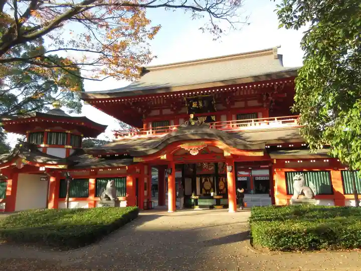 千葉神社の山門・神門