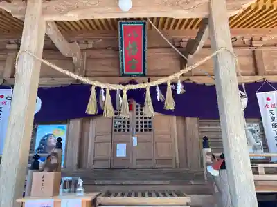 米川八幡神社の本殿・本堂