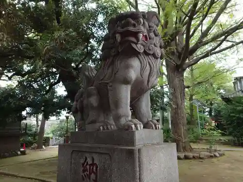 長崎神社の狛犬