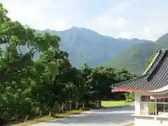 屋久島大社の景色