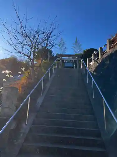 神明神社の景色