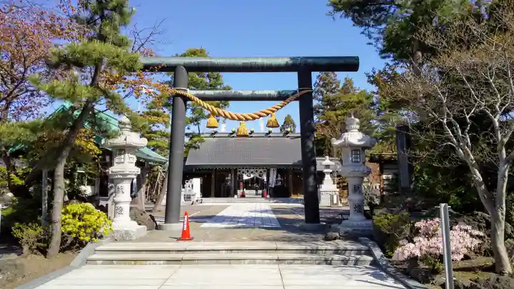 刈田神社の鳥居
