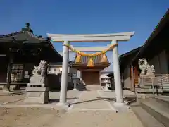 御鍬神社の鳥居