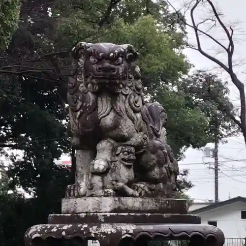 成岩神社の狛犬