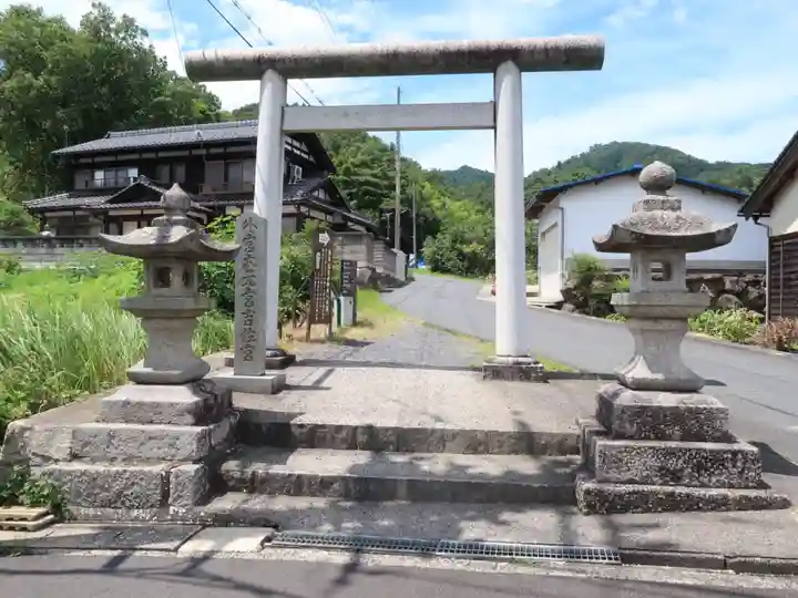 眞名井神社(籠神社奥宮)の鳥居
