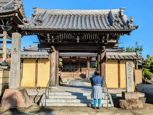 長楽寺の山門