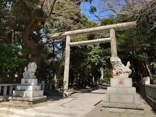 前鳥神社の鳥居