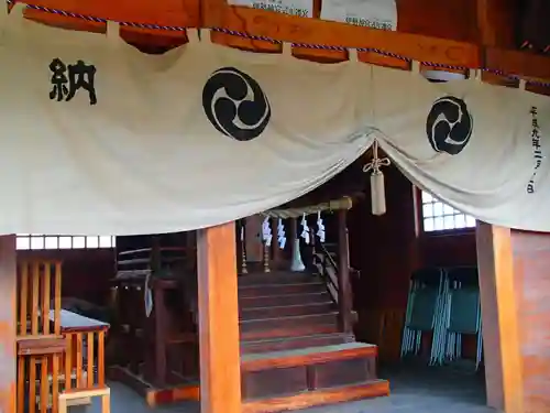 中曽根香取御嶽神社の本殿