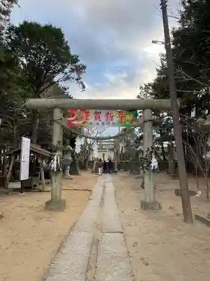椿ノ海 水神社の鳥居
