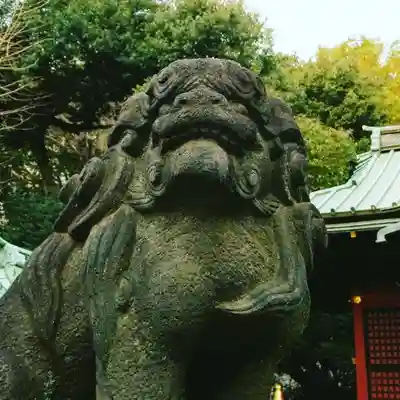 金王八幡宮の狛犬