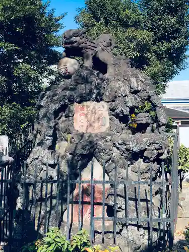 吾妻神社の狛犬