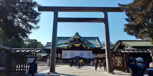 靖國神社の鳥居