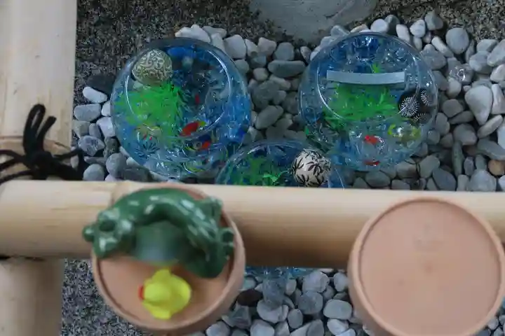 阿久津「田村神社」(郡山市阿久津町)旧社名:伊豆箱根三嶋三社の手水舎