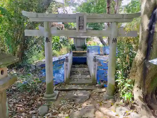 千王神社の鳥居