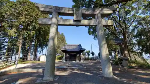 扇祇神社の鳥居