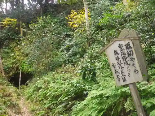 東勝寺跡の自然