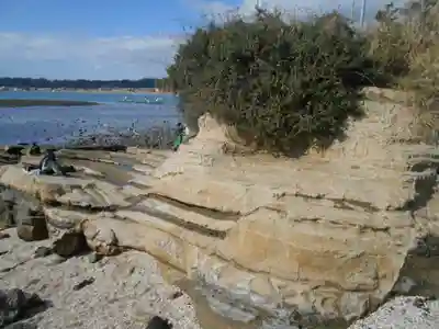 白髭社（飯島白髭社）の周辺