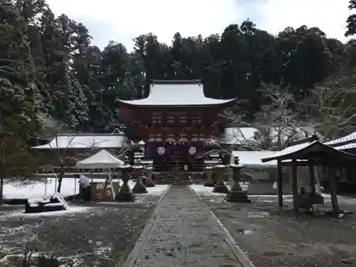 丹生都比売神社の山門・神門
