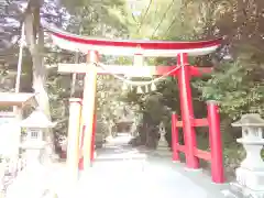 白髪神社の鳥居